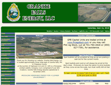 Tablet Screenshot of granitefallsenergy.com